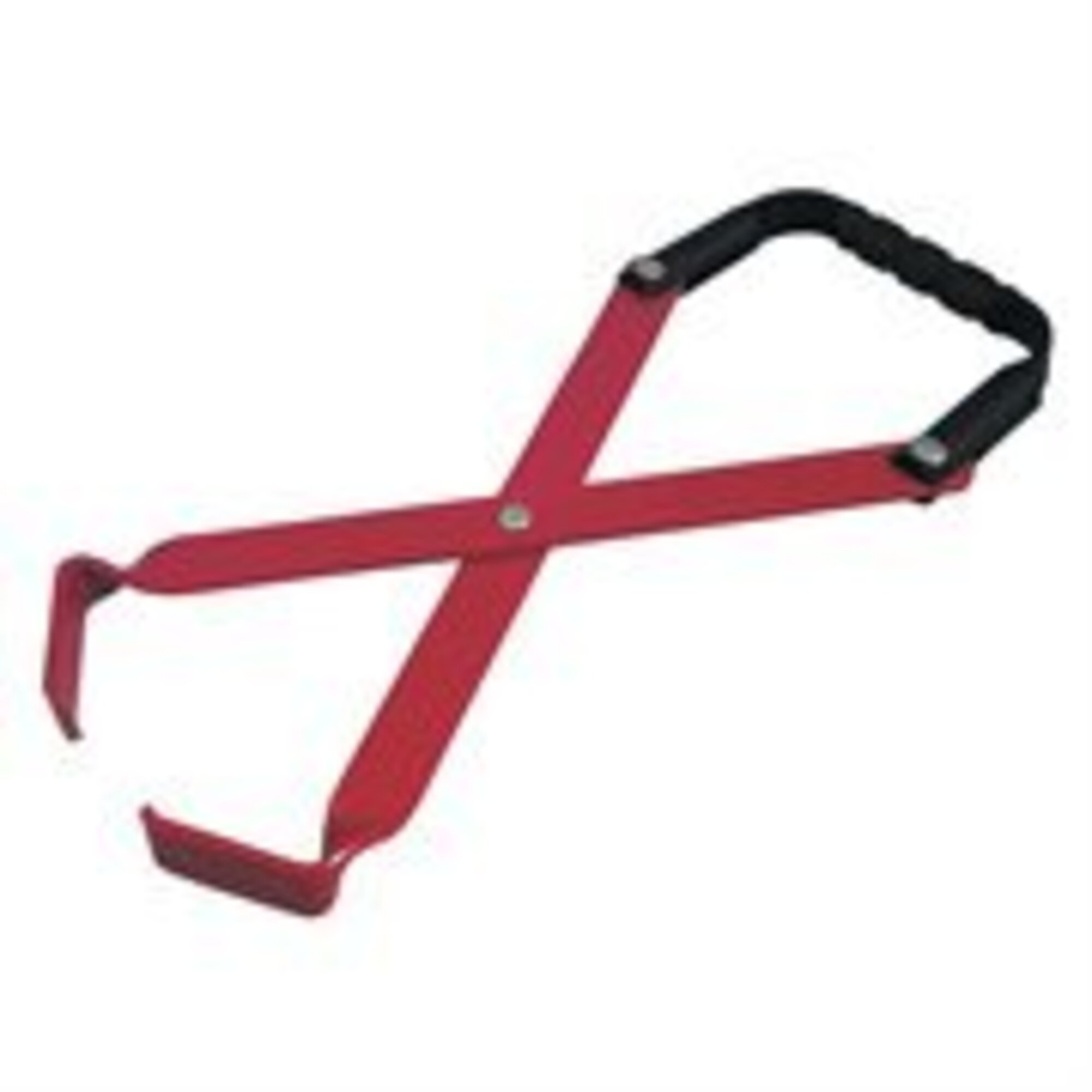 Lisle Battery Carrier — Steel Jaws, Spring Action Handle, Non-Slip Grip, Model# LIS57850